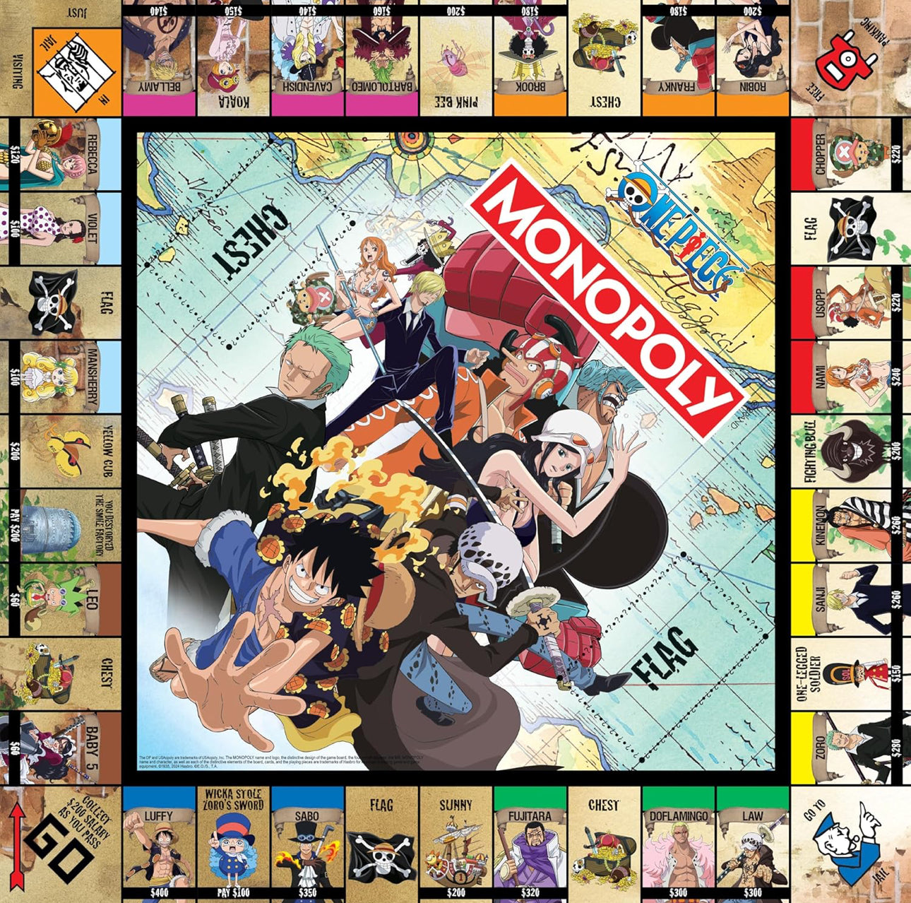 Monopoly - One piece Toy M