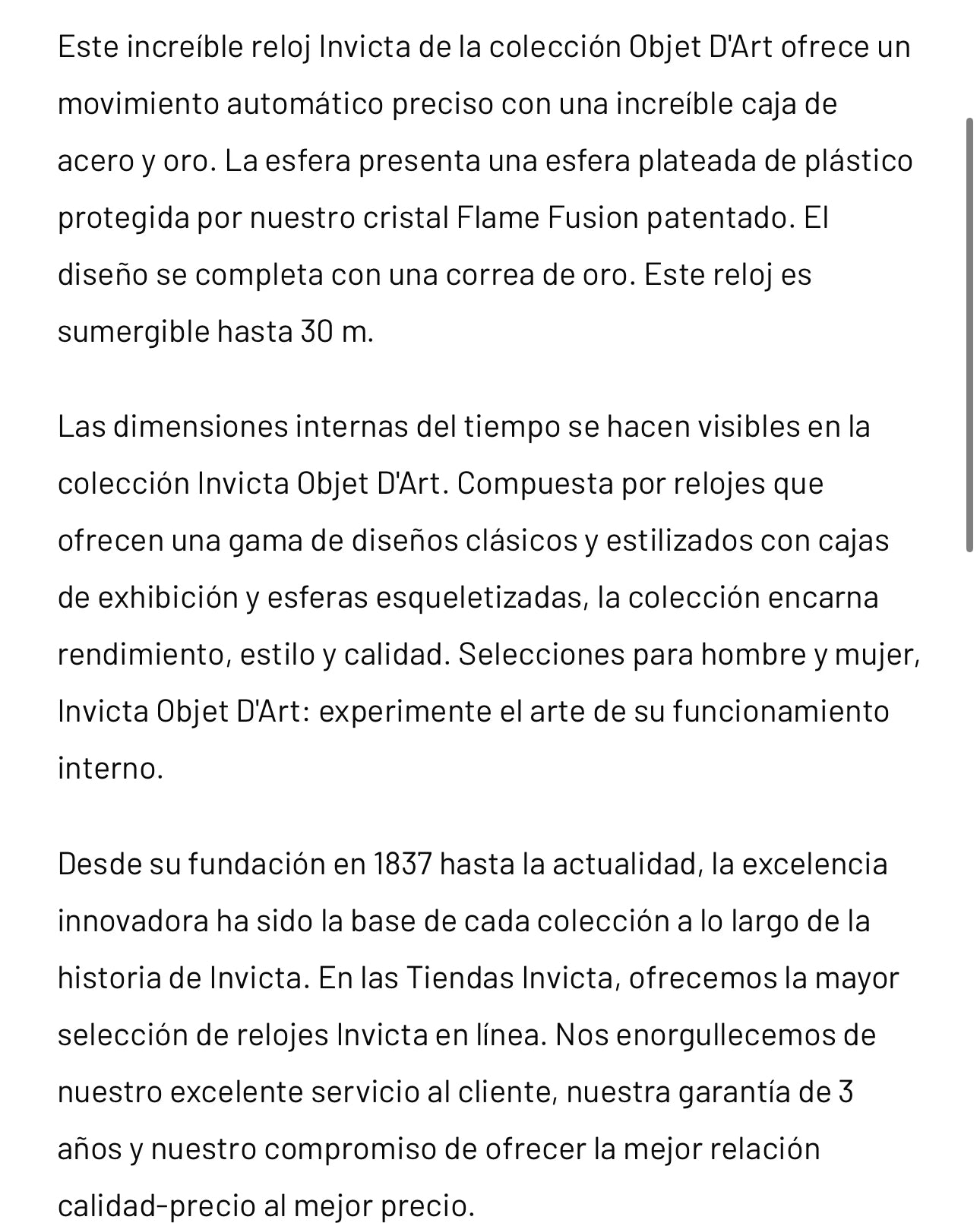 Invicta - Invicta Objet D Art Automatic  Watch w/ Skeleton Dial - 40mm, Gold (69116)