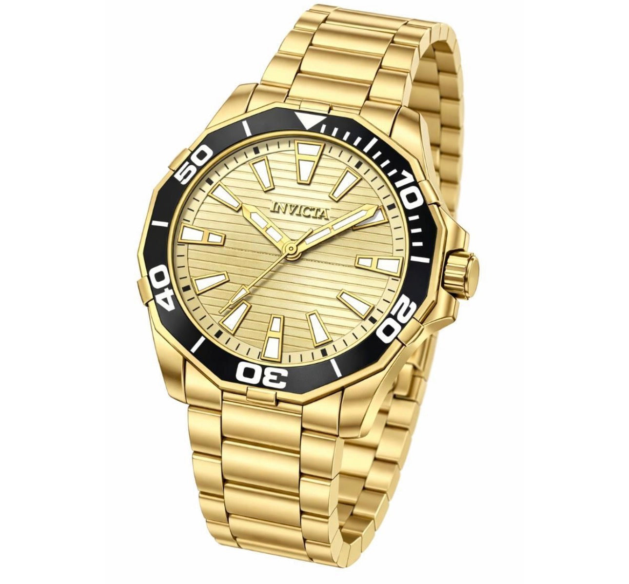 Invicta - Diver Gold Steel 46mm (69235) 30m