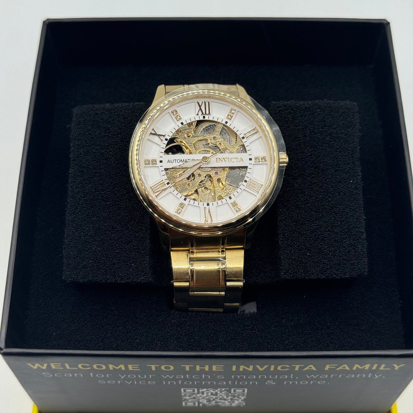 Invicta - Invicta Objet D Art Automatic  Watch w/ Skeleton Dial - 40mm, Gold (69116)