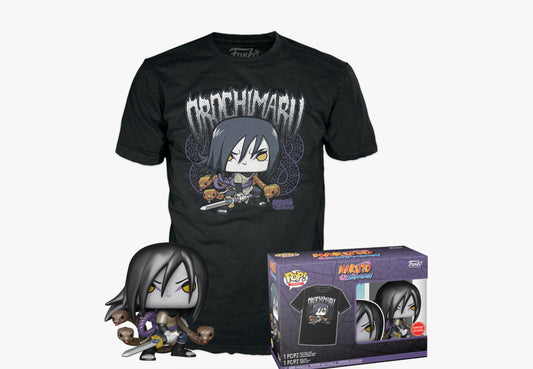 Naruto - Orochimaru Metallic Gamestop + T shirt