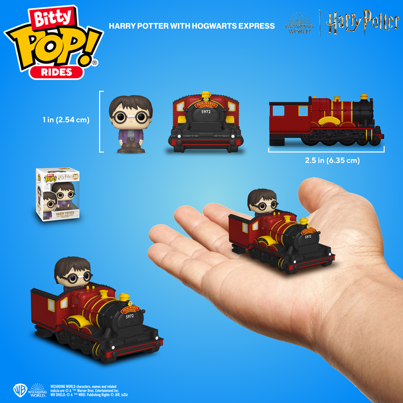 Harry Potter - Bitty Pop Rider Harry Potter Train Hogwarts Express