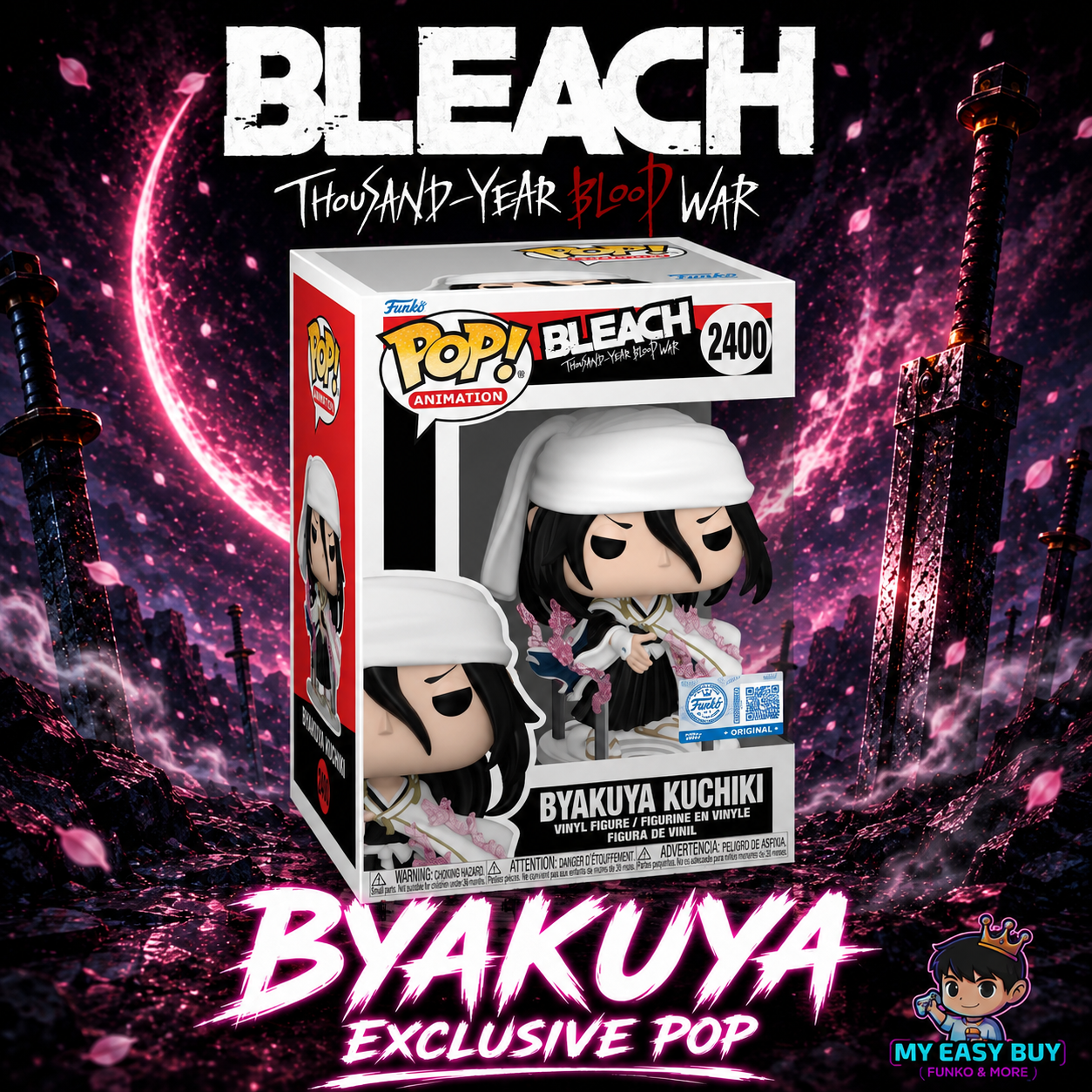 Bleach - Byakuya Bankai Exclusive Pop #2400
