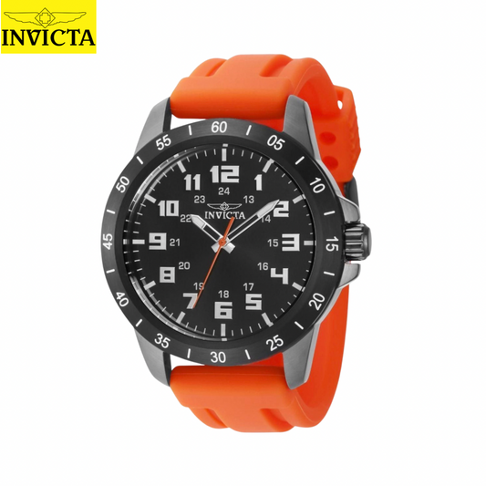 Invicta - Pro Diver Sport Black Dial Orange Band 45mm (39999) 100m