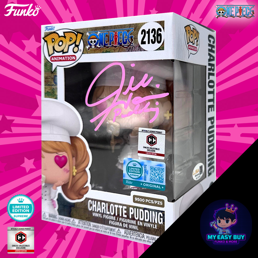 One piece - Charlotte pudding Limited Signed Pop