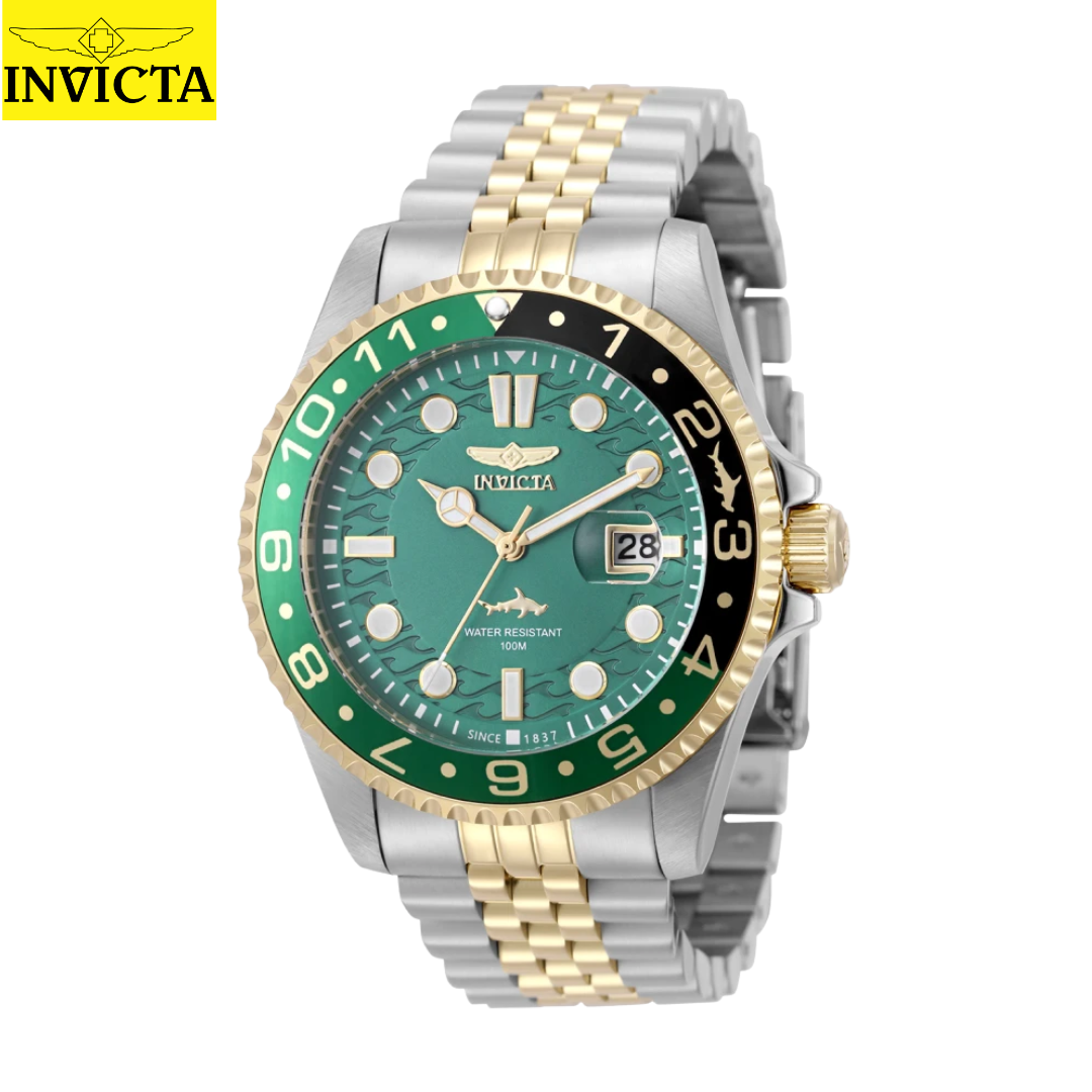 Invicta - Pro Diver Green Dual Tone 43mm (50811) 100m