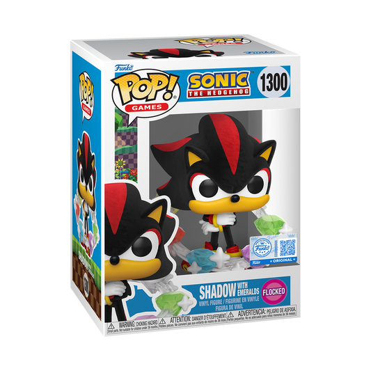 Sonic - Shadow Exclusive Flocked Pop