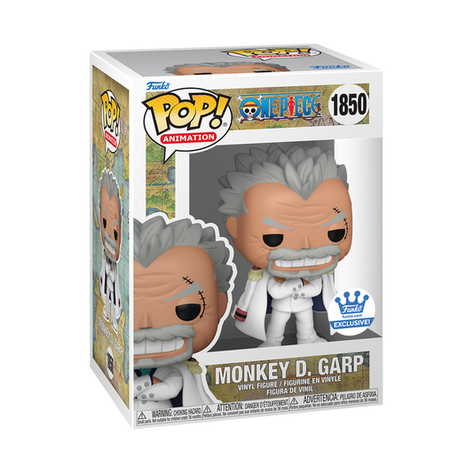 One Piece - Monkey D. Garp Exclusivo (Incluye protector de acrilico)