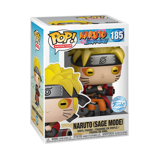 Naruto - Naruto (Sage Mode) SE sticker (detalle en plastico de la caja)