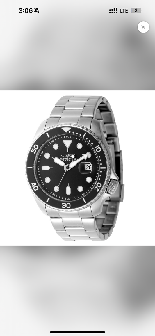 Invicta - Pro Diver Black dial 46mm (47160) 50m