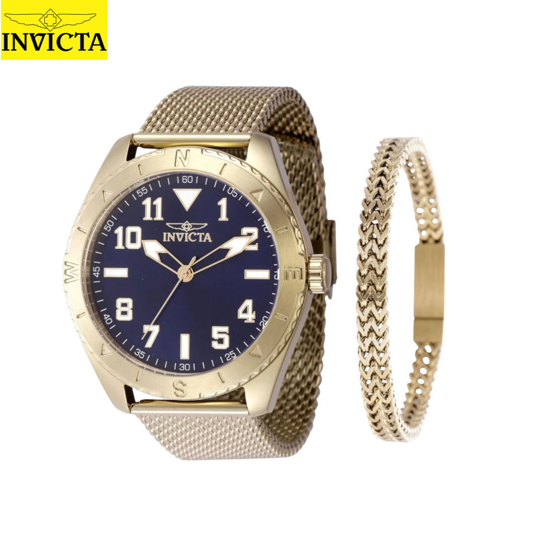 Invicta - Specialty Legacy gold Acero Inoxidable 45mm (48292)50m