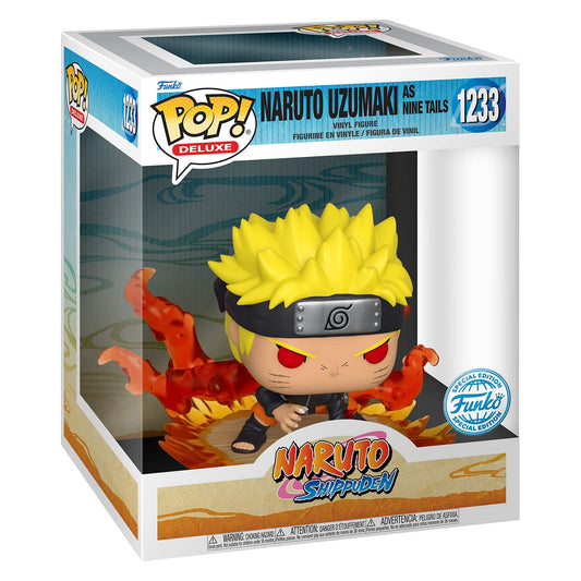 Naruto - Naruto Nine Tails Deluxe (Caja de 6”) Special Edition (Detallitos en plastico)