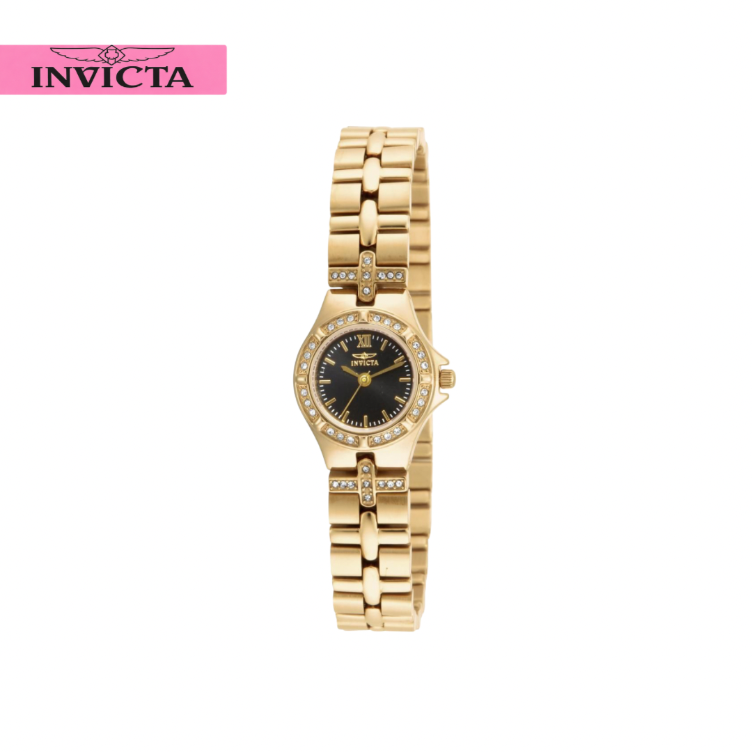 Invicta - Women Wildflower Lady Swiss Ronda 763 Caliber 21.5mm (17065) Gold 50m