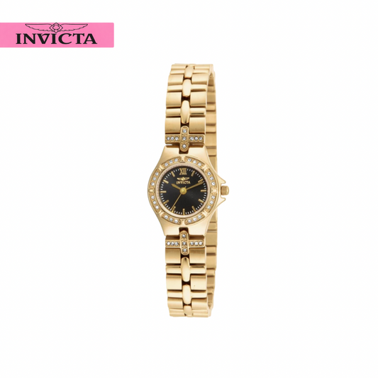Invicta - Wildflower Lady Swiss Ronda 763 Caliber 21.5mm (17065) Gold 50m