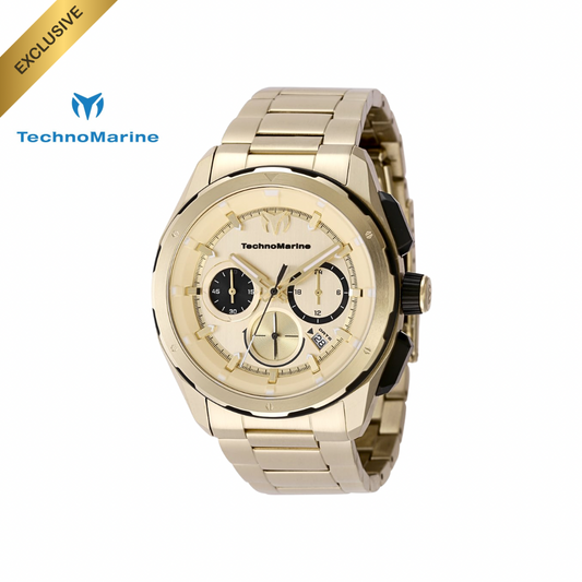 TechnoMarine - Ocean Nomad Gold Exclusive 43mm (tm-318094) 100m vd53