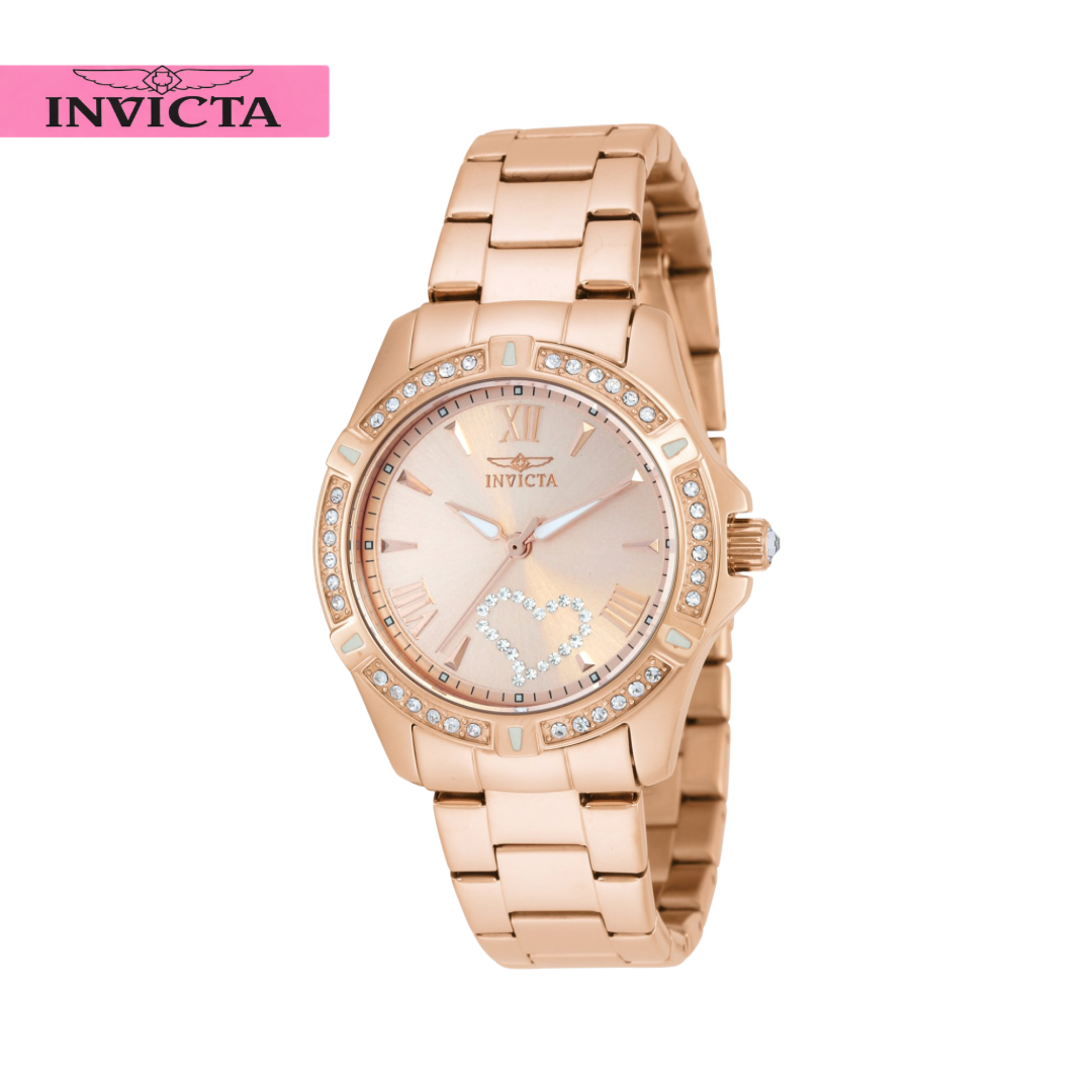 Invicta - Angel Women Rose Gold Diamonds 34.50 (21417) 100m