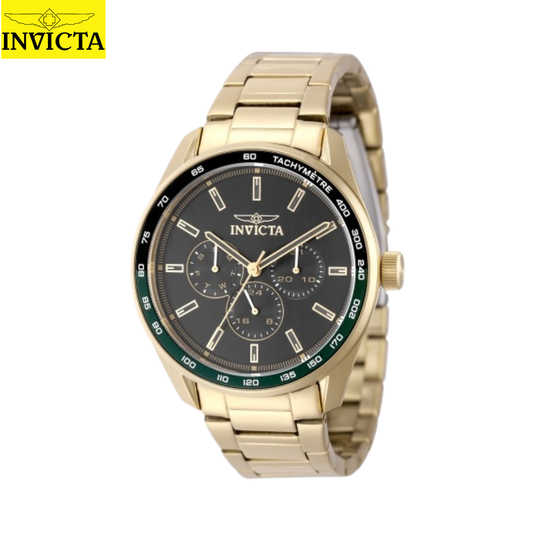 (Por Llegar) Invicta - Specialty Briar Men Gold 42mm (49955) 50m
