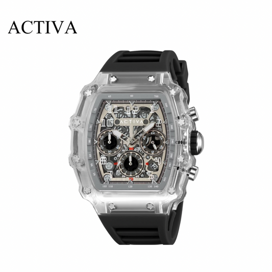 Activa - Fury Exclusive Transparent  Skeleton Dial 44.3mm (Acw2305-005) 50m
