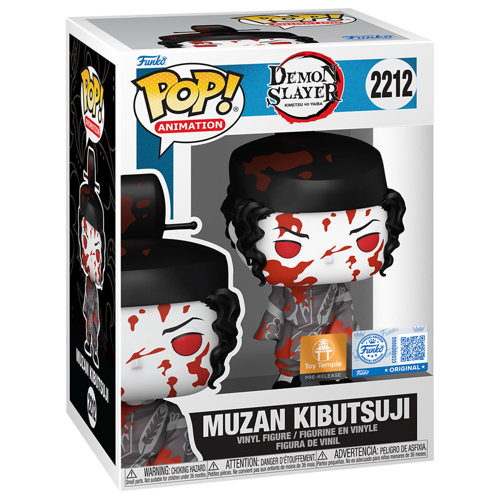 (Preorden Abril) Demon Slayer - Muzan Kibutsuji Toy Temple Pre Release Sticker Exclusive