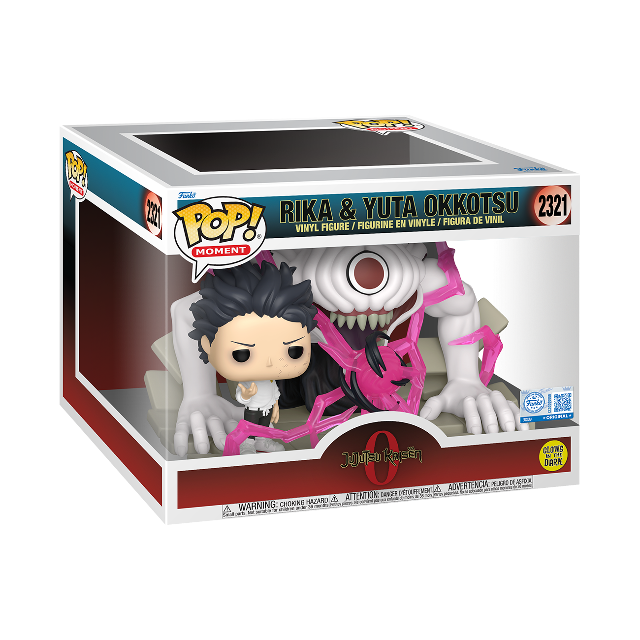 (Preorden Abril) Jujutsu Kaisen - Rika & Yuta Funko Moment Exclusive