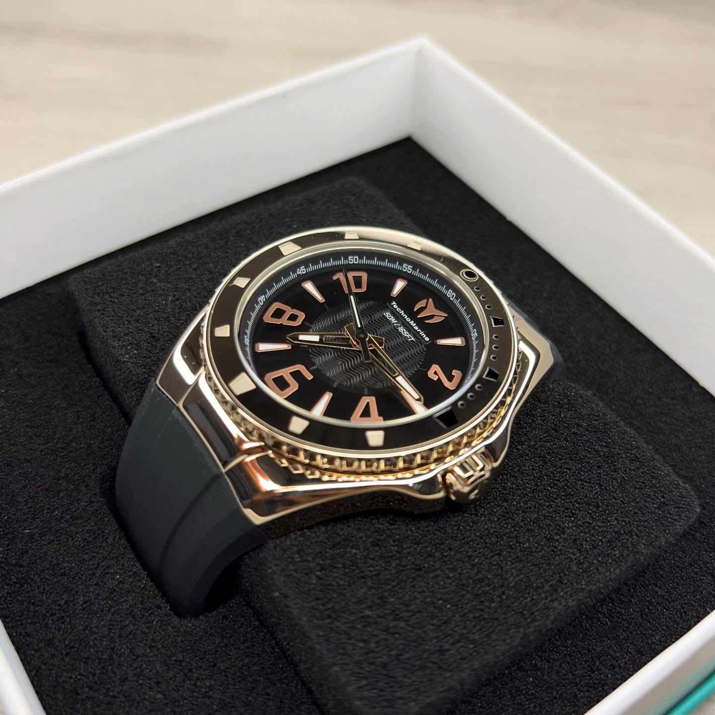 Technomarine - Lusso Mare Gold 44mm (tm-225029) (5atm)