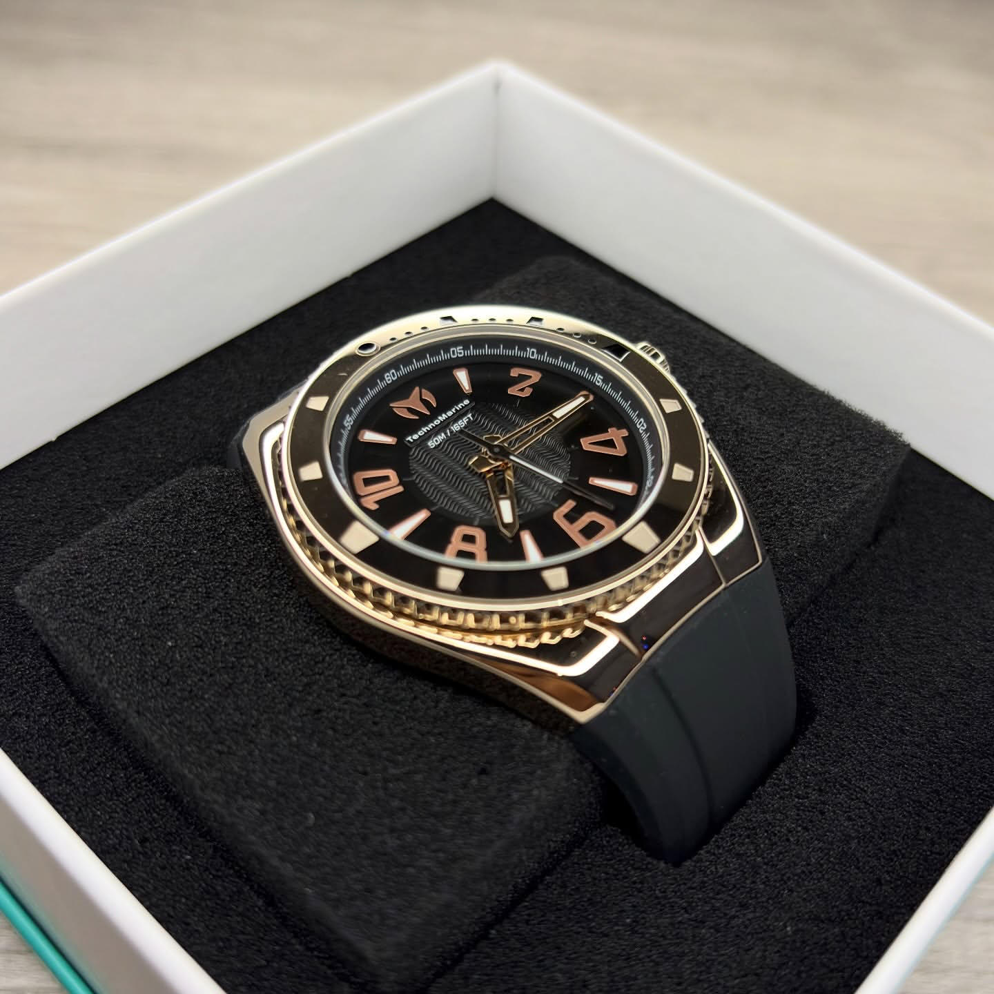 Technomarine - Lusso Mare Gold 44mm (tm-225029) (5atm)