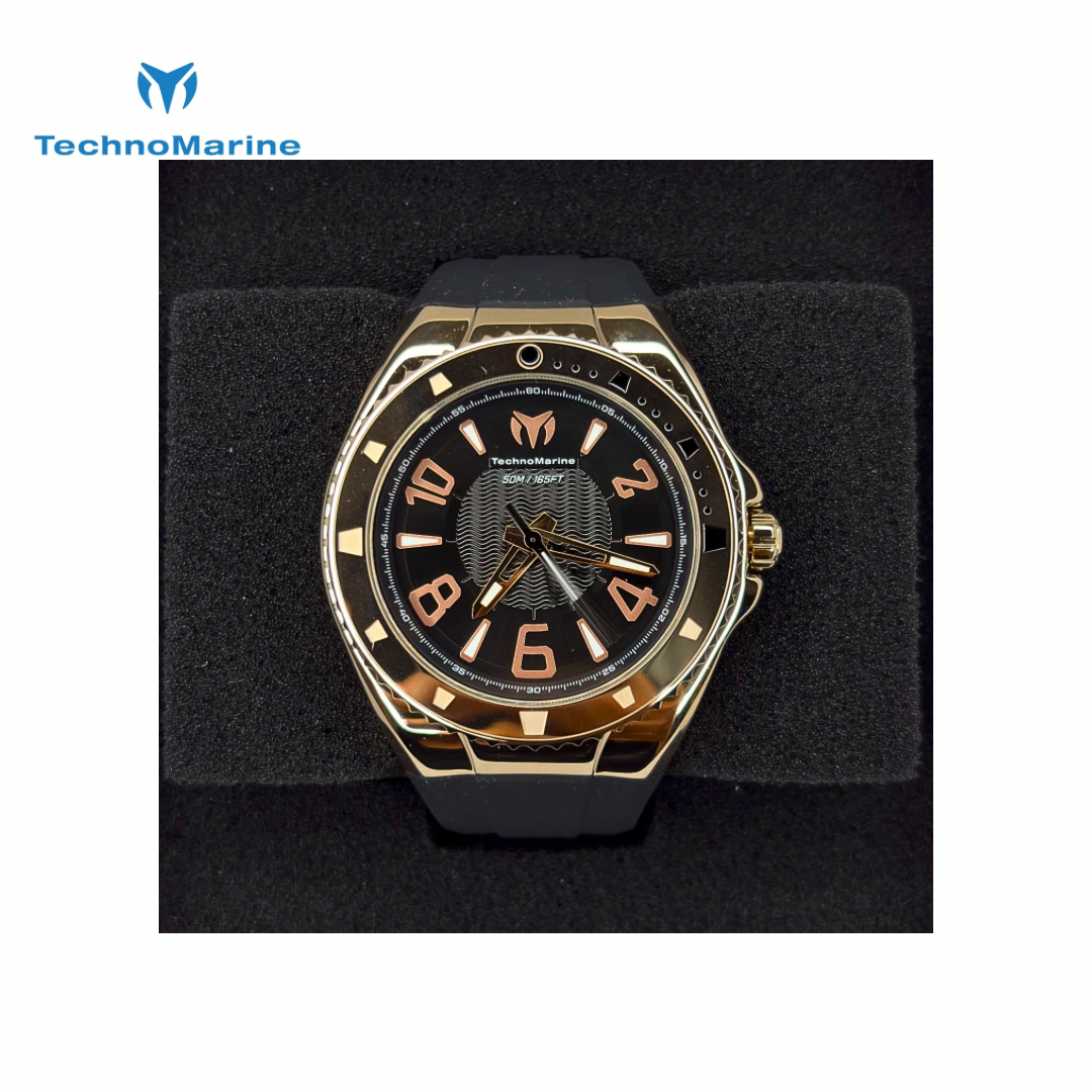 Technomarine - Lusso Mare Gold 44mm (tm-225029) (5atm)