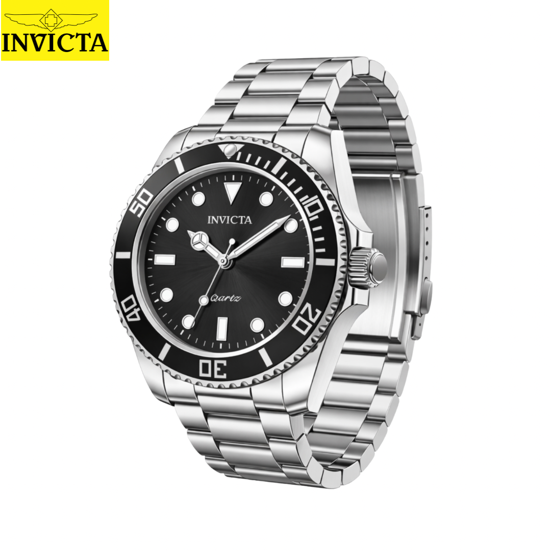 Invicta - Diver Acero Dial Negro 42mm (69401) 30m
