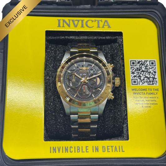 Invicta - Speedway Daytona Gold/Steel  LE 1000 units worldwide (#0182) 39.5mm (50275) (200m)