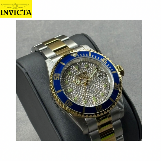 Invicta - Pro Diver Diamond 40mm (50287) Gold Steel 200m