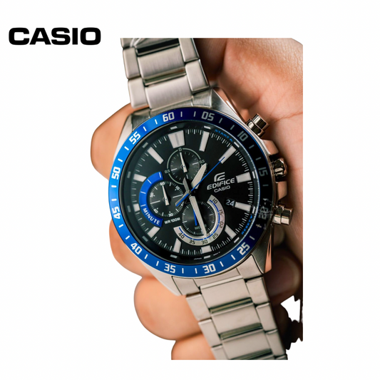 Casio - Edifice 50.5mm Blue Dial (EFV620D-1A2v) 100m
