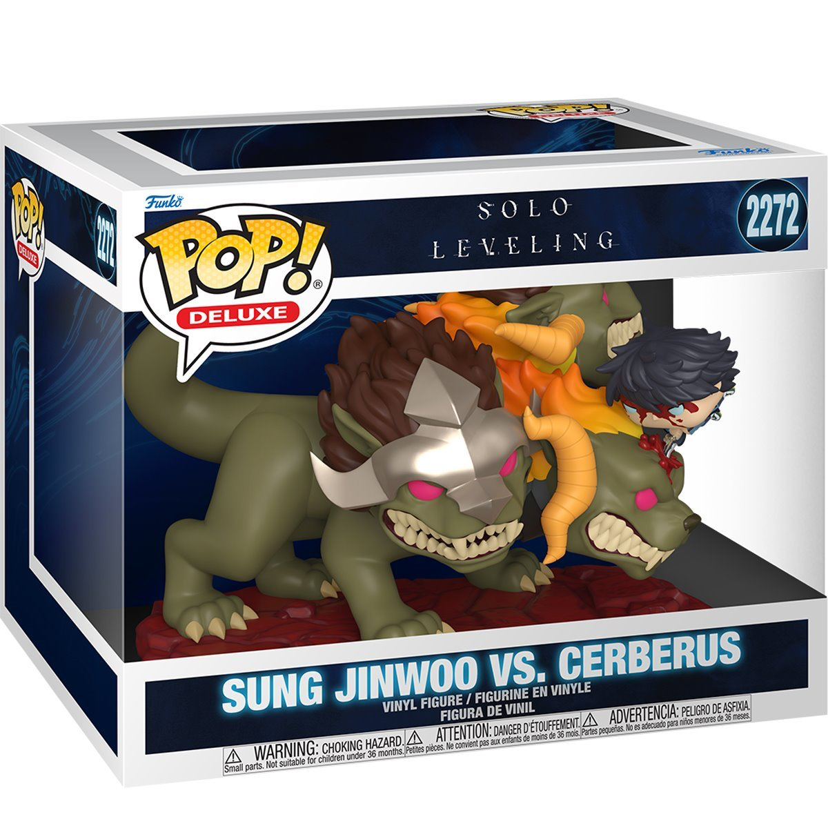 Solo Leveling - Sung Jinwoo vs Cerberus Pop deluxe