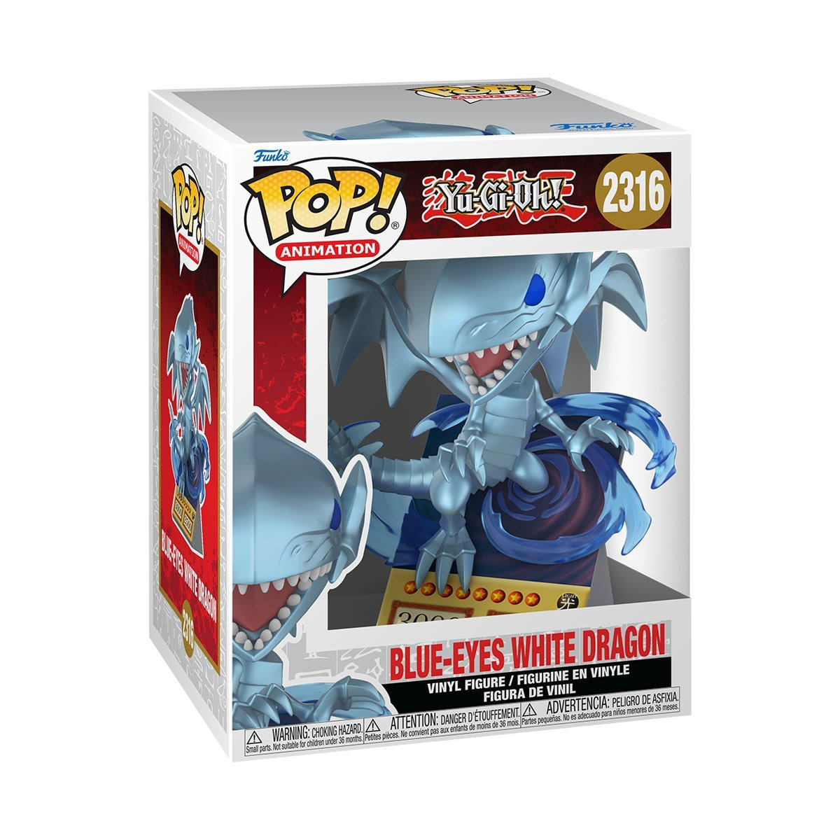 (Preorden) Yugioh- Blue -Eyes Dragon Card Premium pop 5”