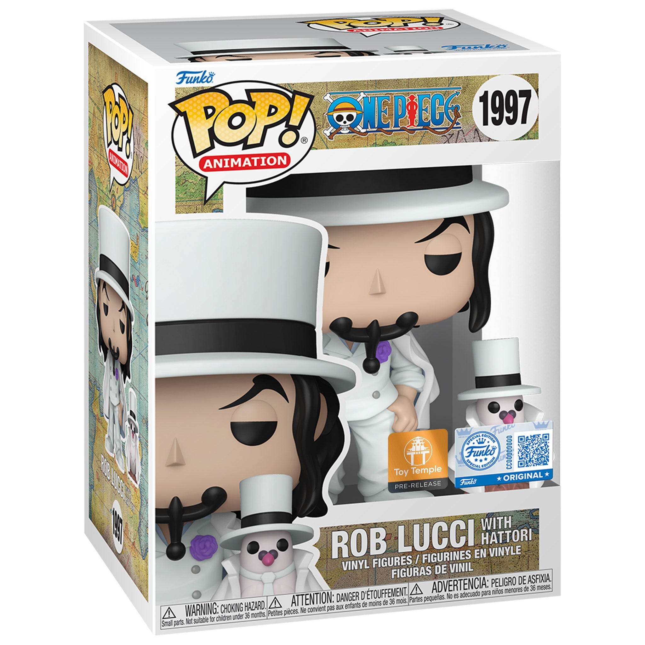 (Preorden Agosto) One Piece - Rob Lucci with Hattori (Toy Tempre Pre Release)