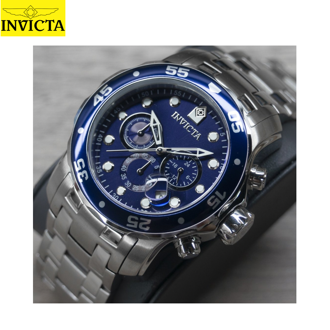 Invicta -Pro Diver Scuba Blue Dial 48mm (0070) 200m
