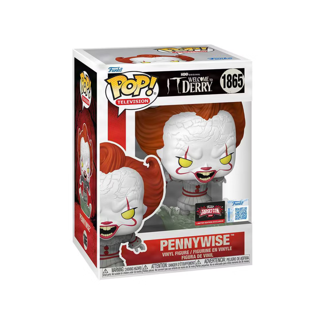 It welcome to derry - Pennywise target con sticker exclusive