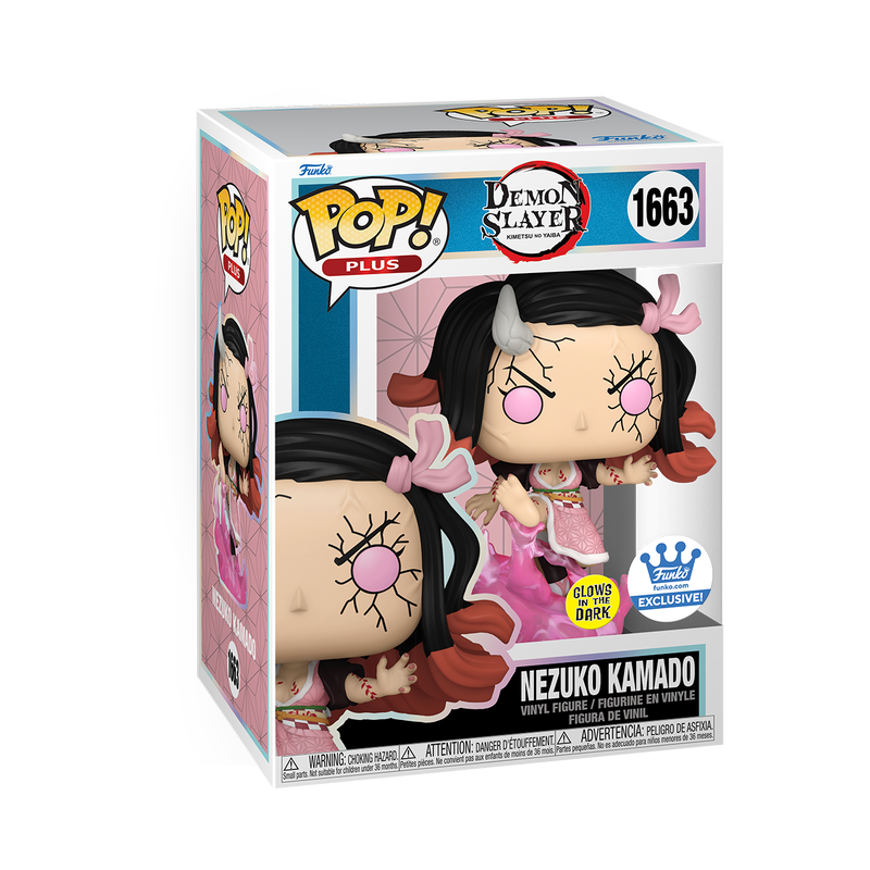 Demon Slayer - Nezuko Kamado glow funko shop Pop Plus!