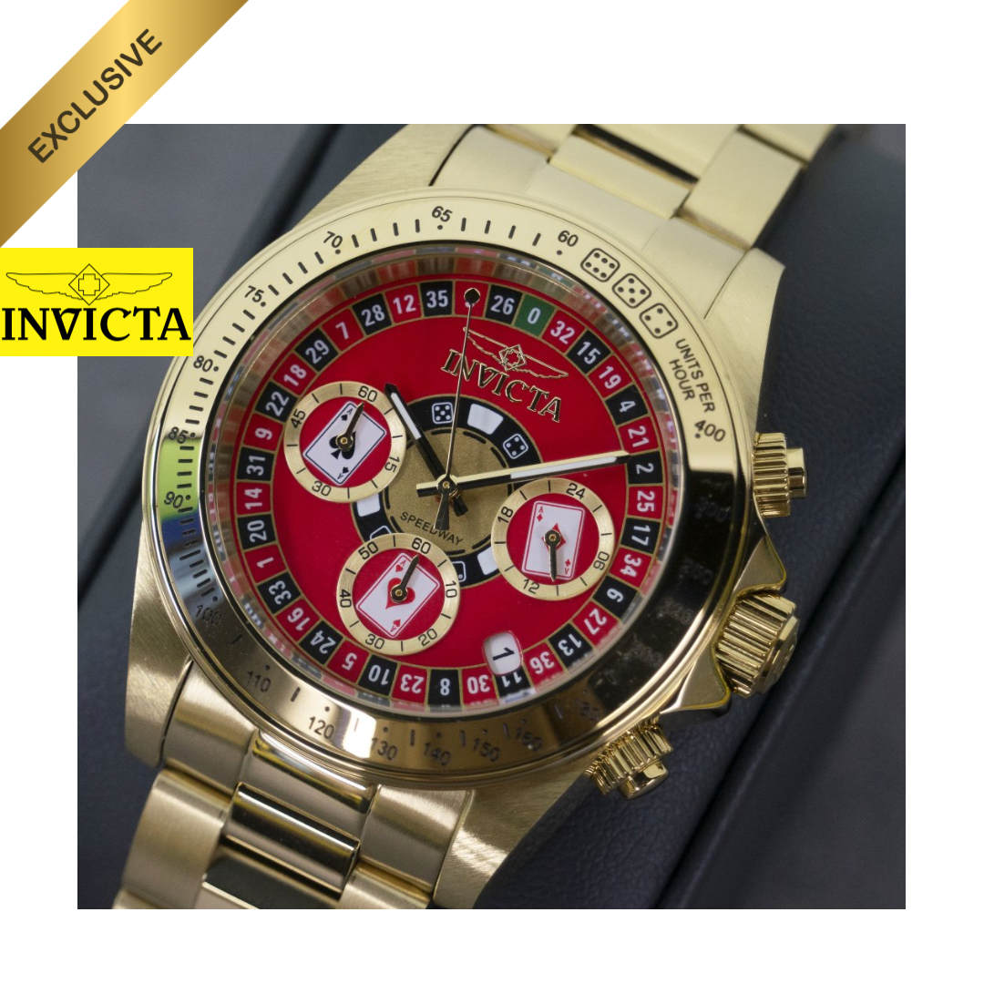 Invicta - Speedway Exclusive Monte Carlo Limited Edition (39.5mm) (50496) (20atm)