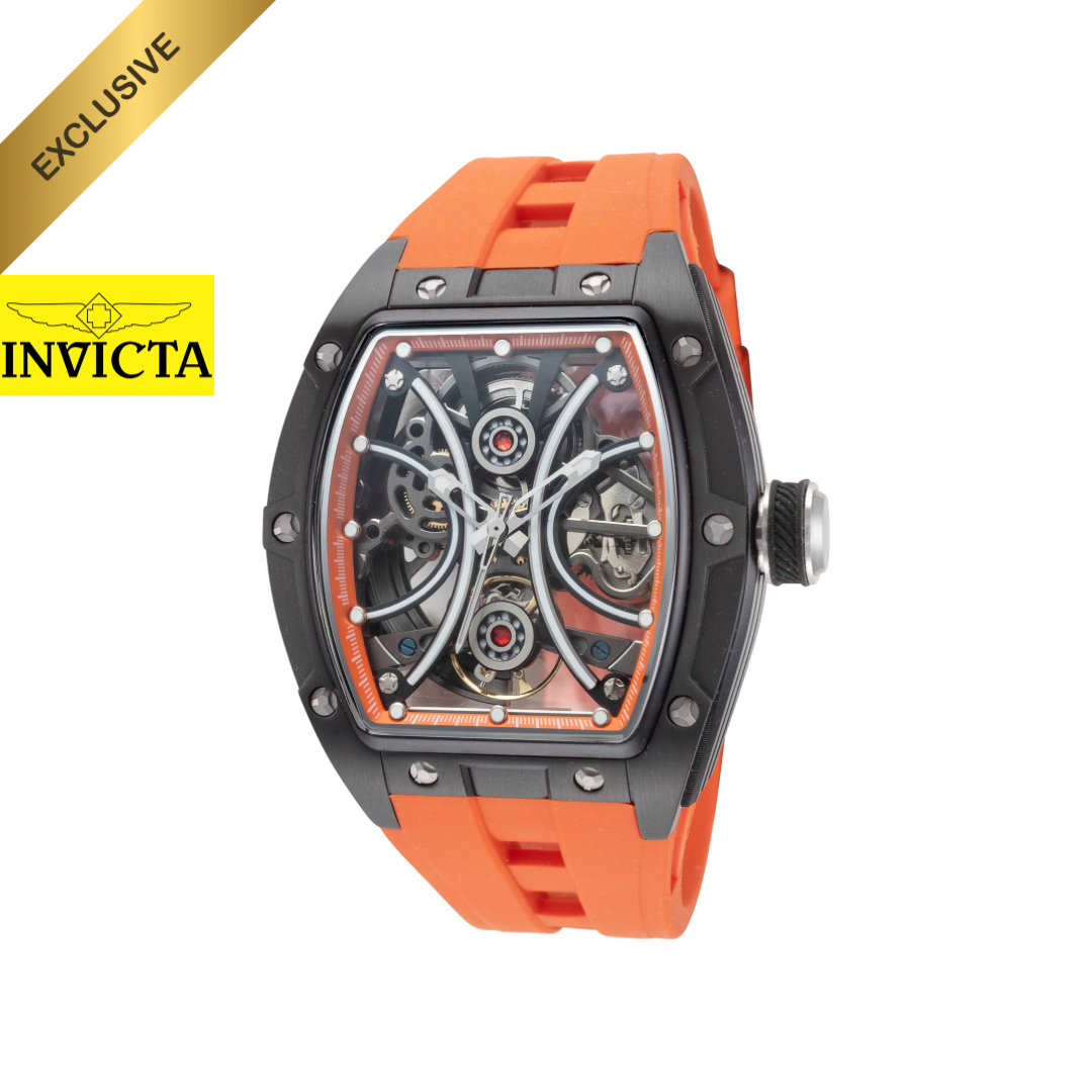Invicta Collector - S1 Rally Orange Automatico Skeleton Dial (49020)44mm