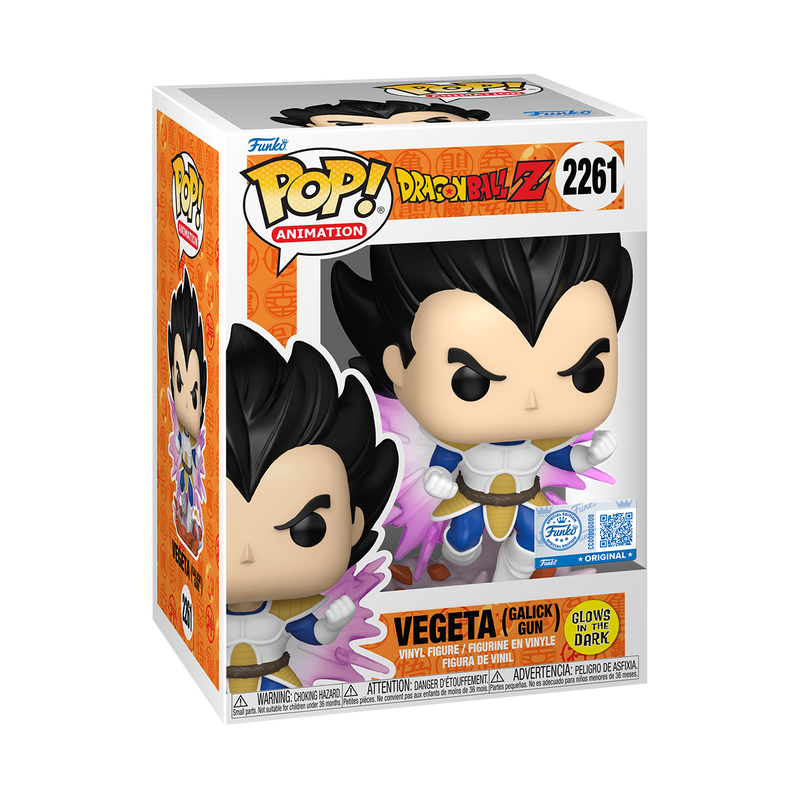 Dragon ball z - Vegeta (galick fun) Glow in the Dark #2261