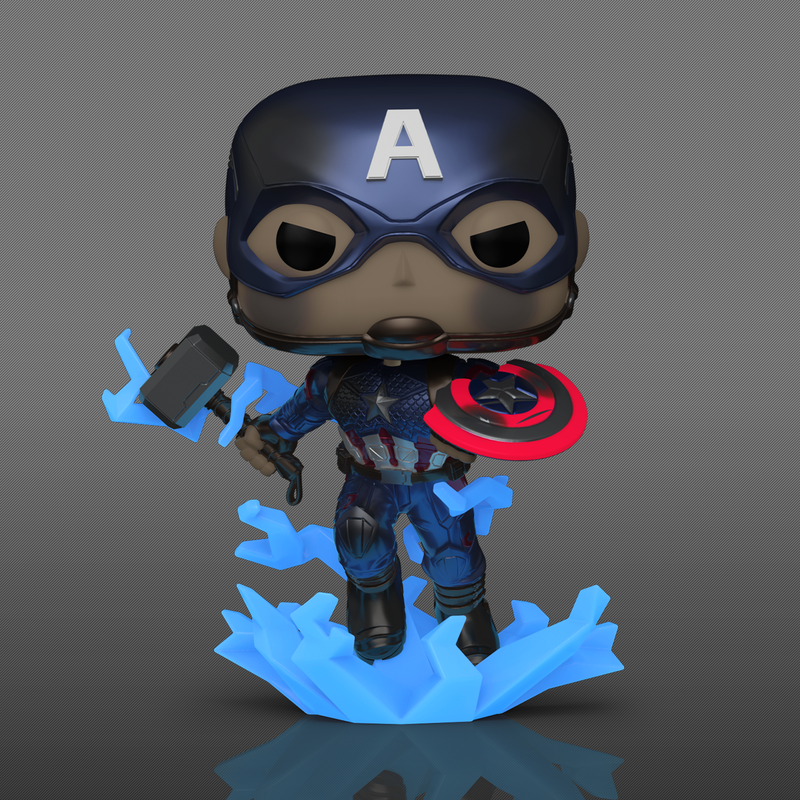 Avengers - Capitan America glow in the Dark Volcano Exc