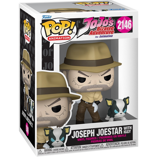 (Preorden Nov) Jojo’s Bizarre Adventure - Joseph Joestar with Iggy