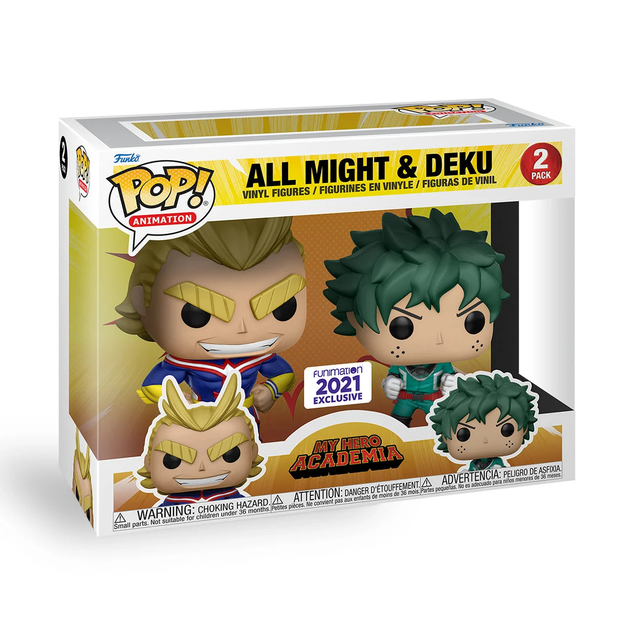 My Hero Academia - All might & Deku Duo pack Exclusive