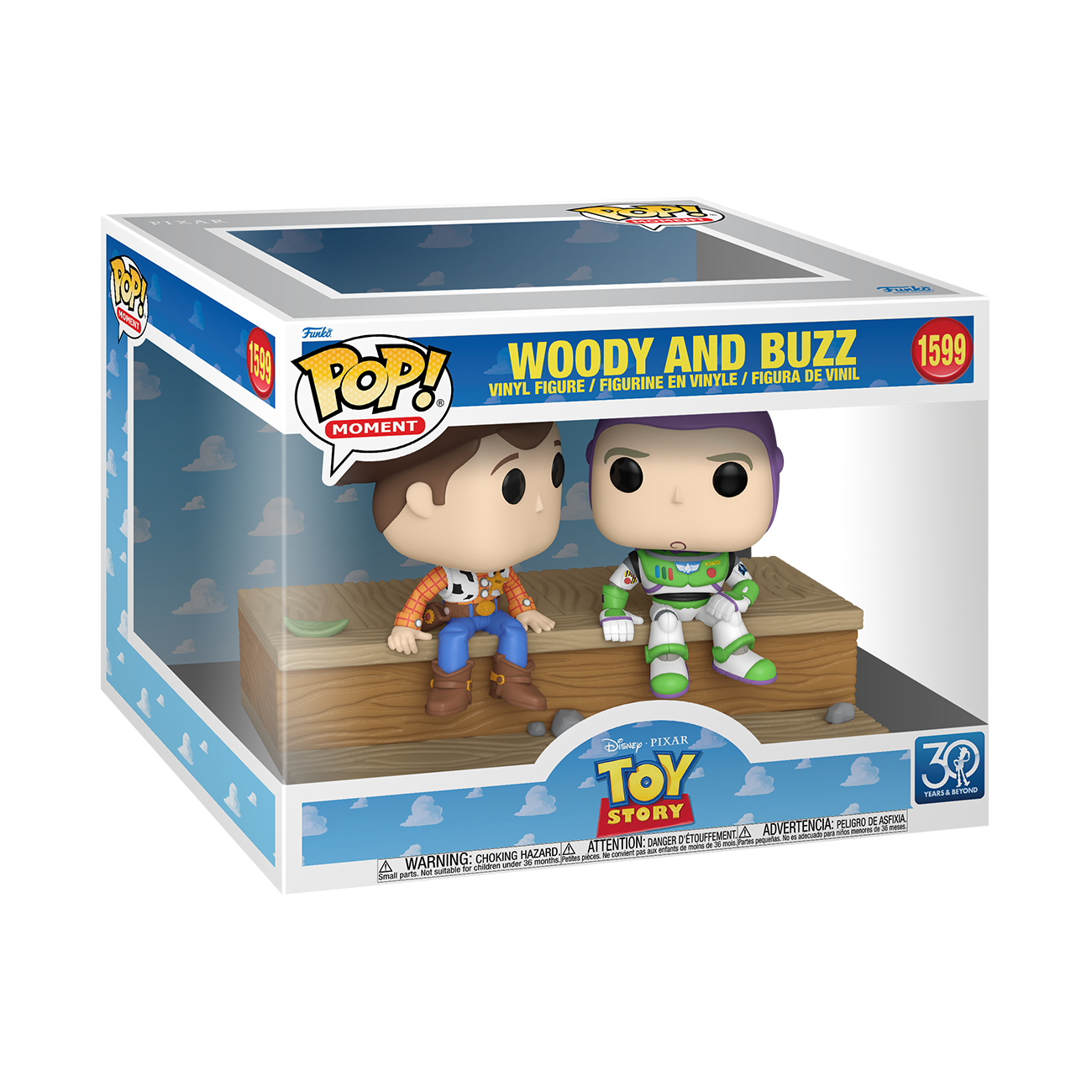 Toy Story - Woody and Buzz Pop Moment (30 aniversario)