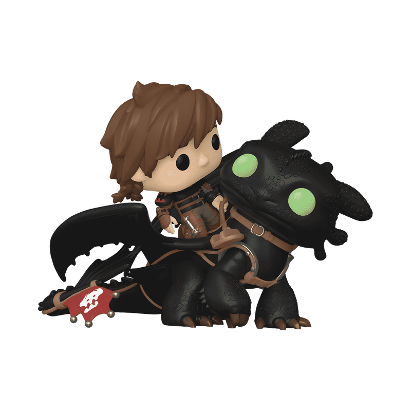 Como entrenar a mi dragon - Hiccup with Toothless (chimuelo) Pop Moment
