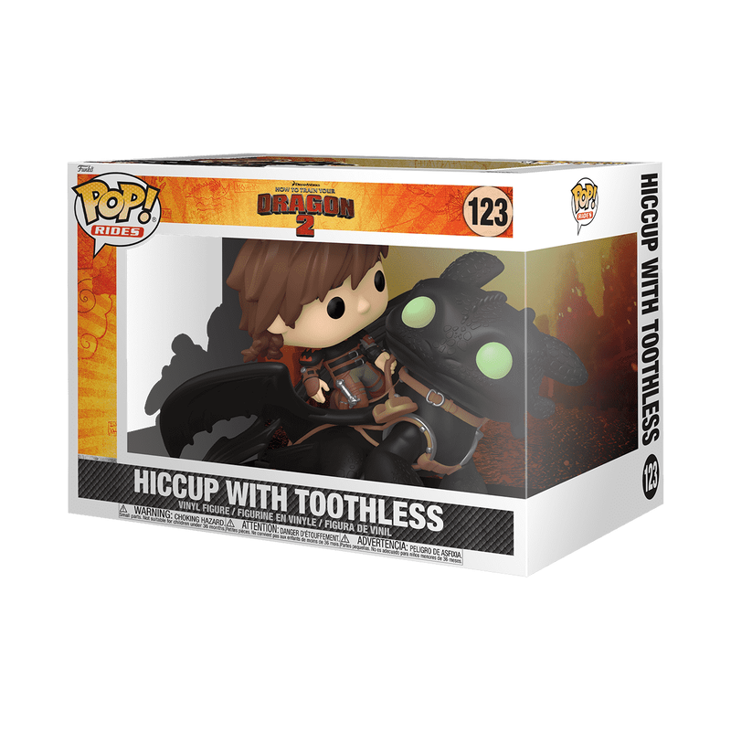 Como entrenar a mi dragon - Hiccup with Toothless (chimuelo) Pop Moment