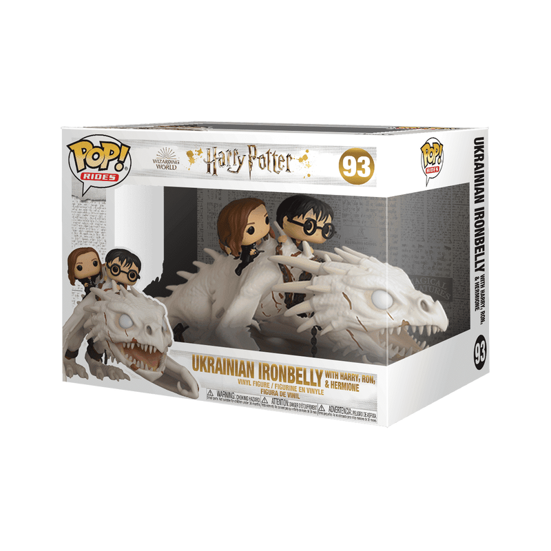 Harry Potter - Ukranian Ironbelly with Harry, Ron & hermione pop moment