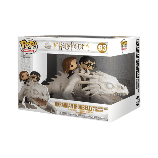 Harry Potter - Ukranian Ironbelly with Harry, Ron & hermione pop moment
