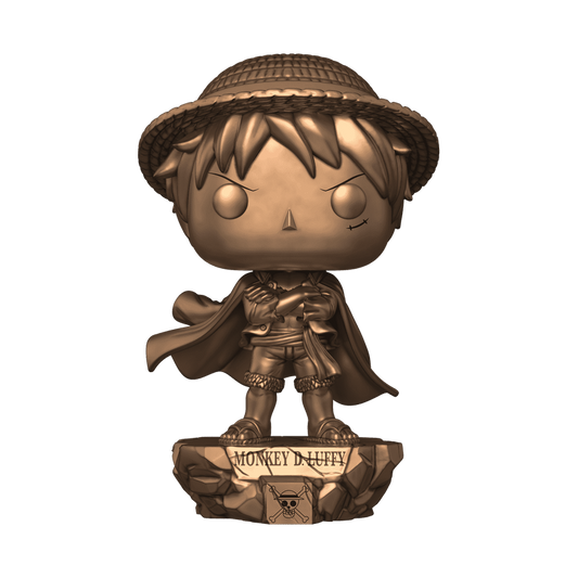 One Piece - Luffy Bronce Statue Pop Plus