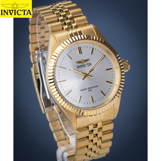 Invicta - Specialty Gold White Dial 43mn (29384) 50m